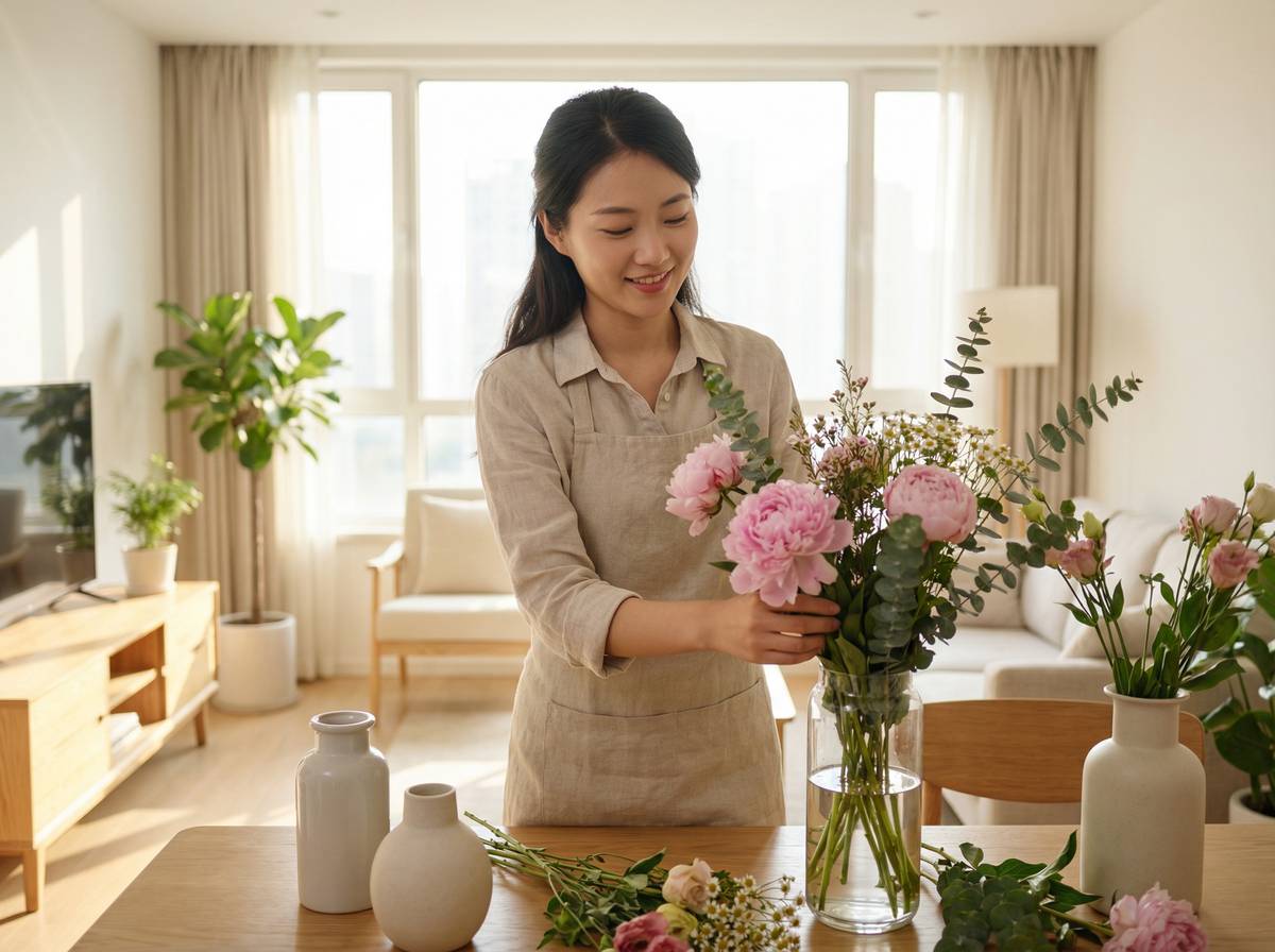 香蕉漫画花艺视频